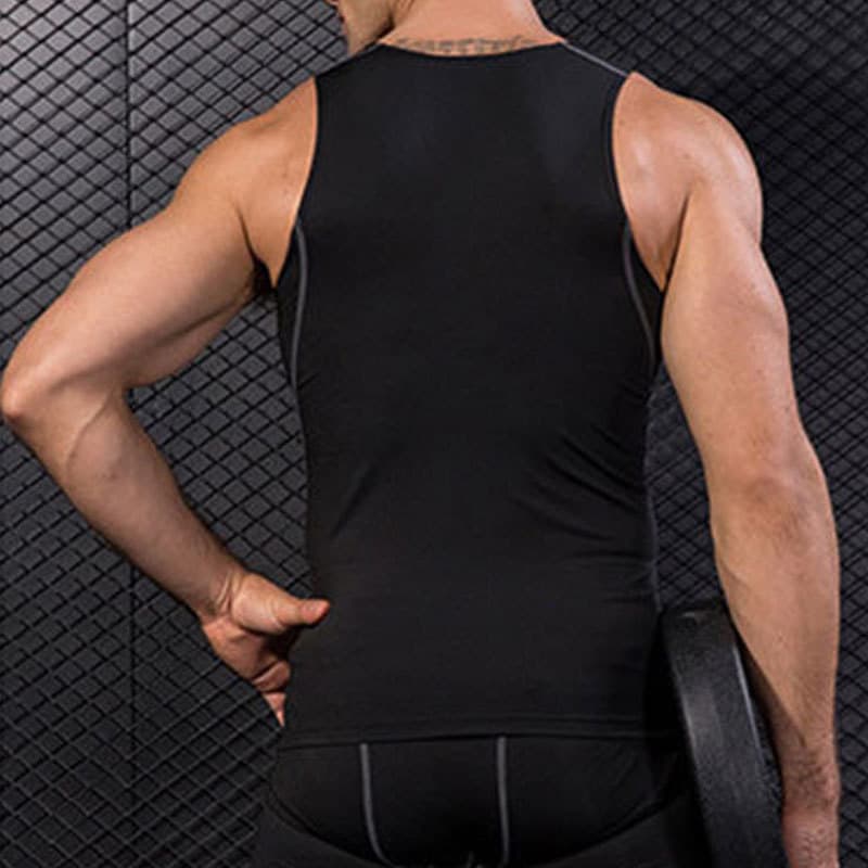 Sports basketball quick dry summer vest for training sleevless for gym, tight, for running 3