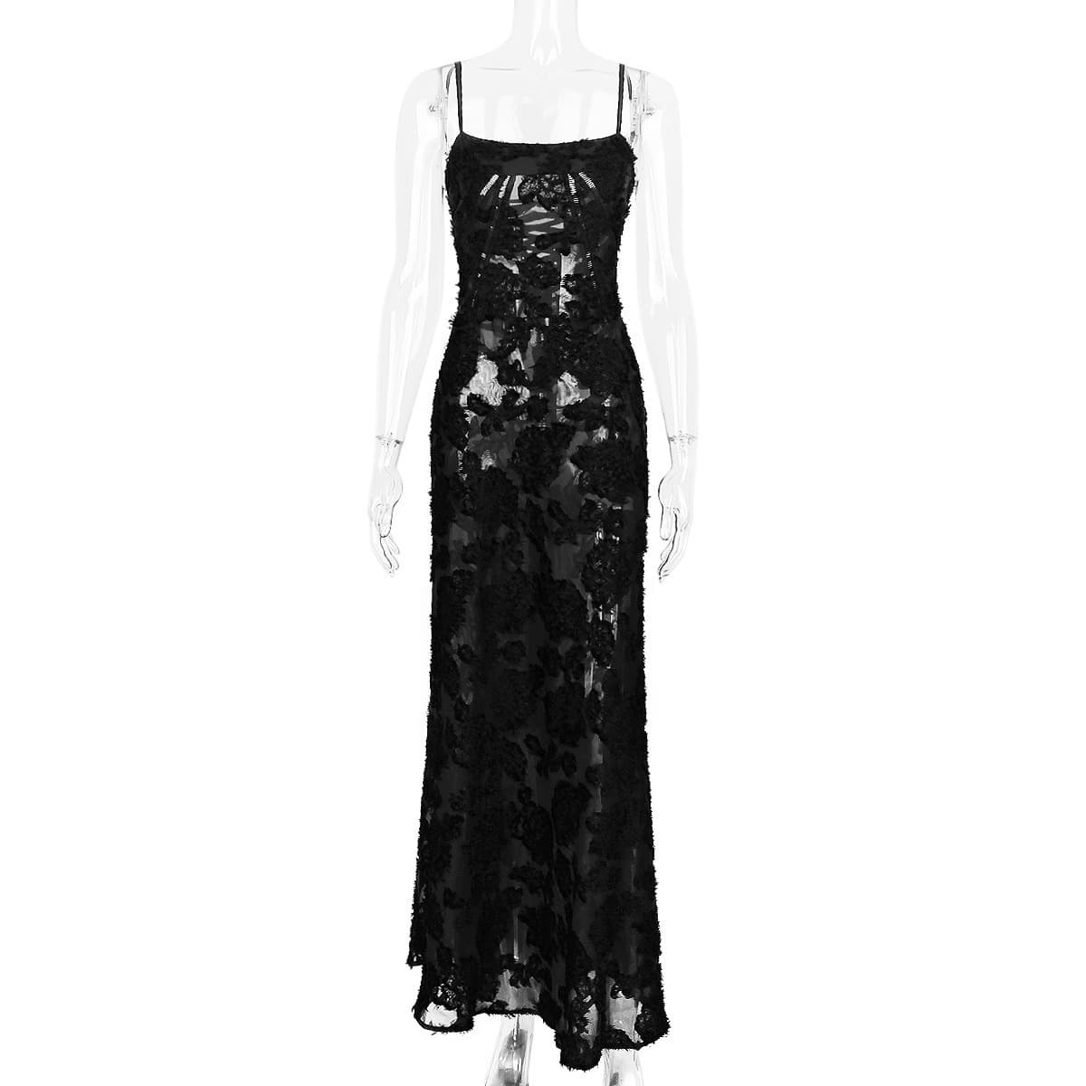 Sexy shiffon evening dress sleevless, lifting effect, backless, square neckline, graduation party 4