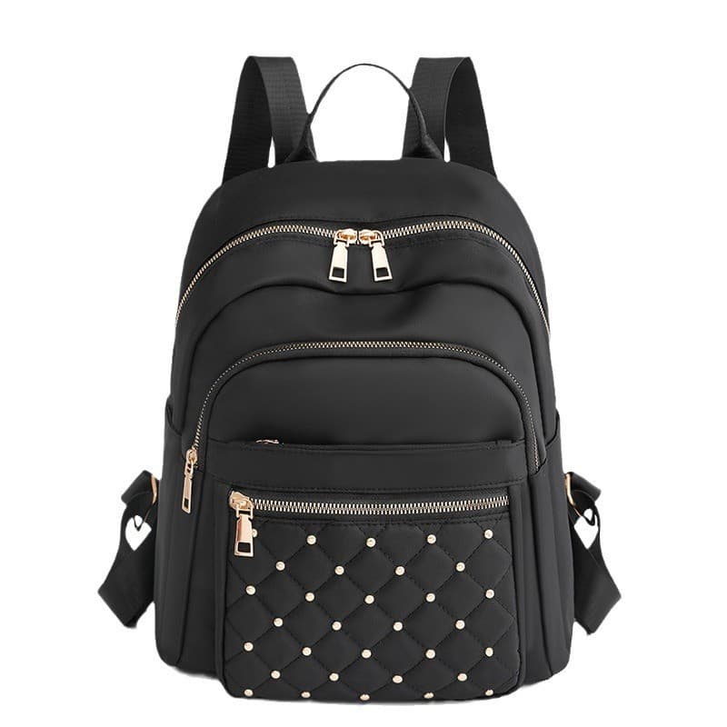 (Cross-border trading), nylon waterproof capacious fashionable backpack for leisure to go out, with embroidery 5