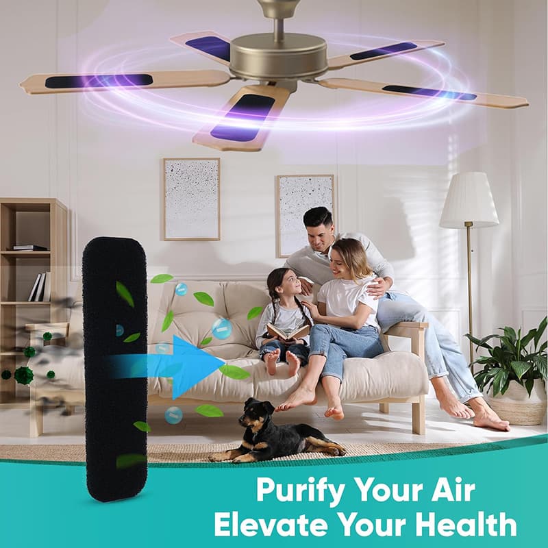 Cross -border hanging fan activated carbon filter cotton fan blades coconut activated carbon high -efficiency air purification G 4 filter cotton 2