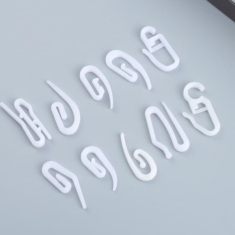 Curtain linked plastic hook curtain orbit pulley linking accessories snake -type curtain bean sprout hook shower curtain hook buckle 2