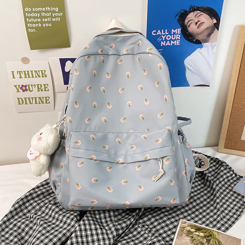 Backpack, Japanese brand shoulder bag, fresh universal summer school bag, Korean style, simple and elegant design 3