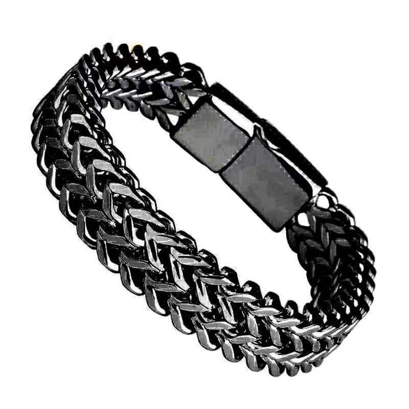 (Cross-border trading), men's bracelet hip-hop style stainless steel, simple and elegant design, punk style 4