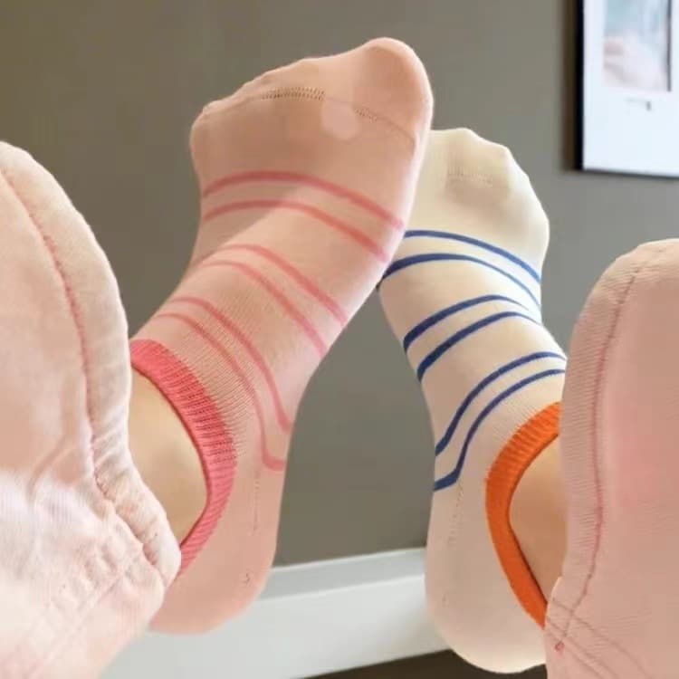 Tide, summer thin non-slip cotton socks