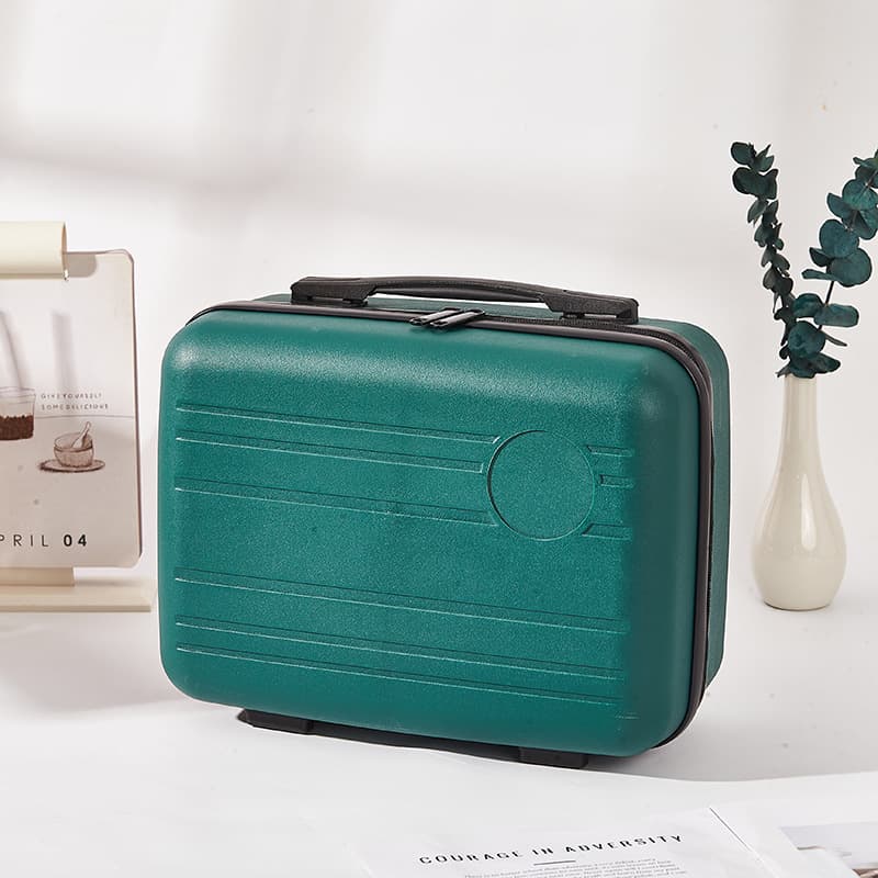 Handheld small suitcase, storage system for traveling, capacious gift box, 14 inch 4