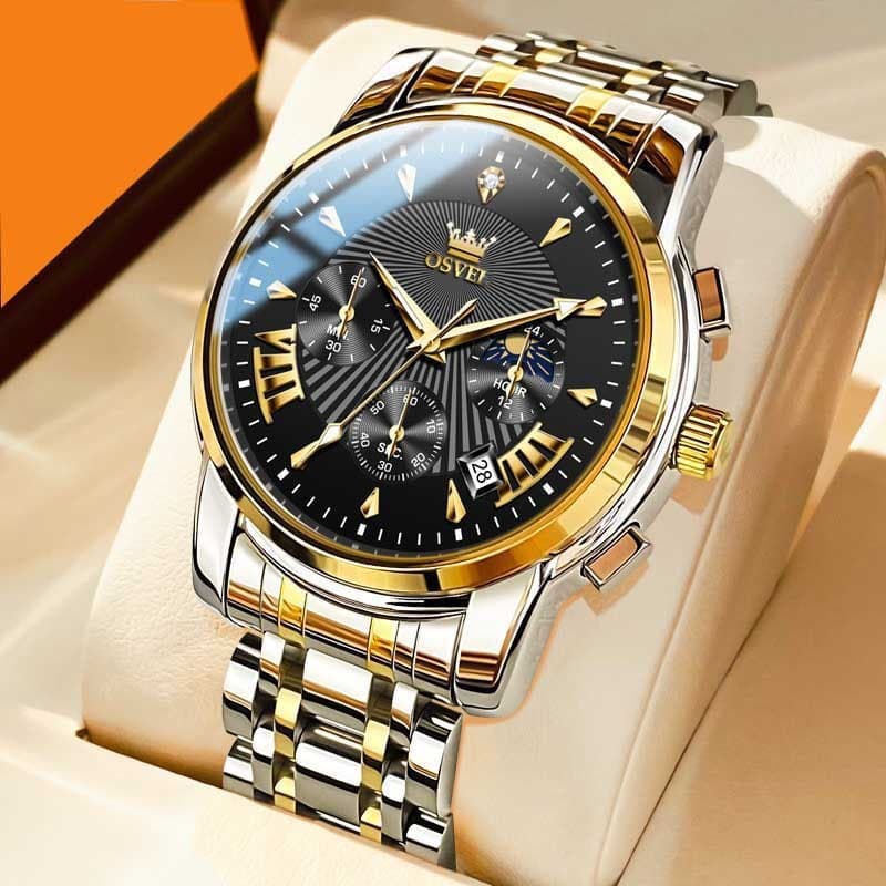 (Cross-border trading), (Wholesale), universal swiss watch, fashionable quartz watches, men's steel belt, casual men's watch 3