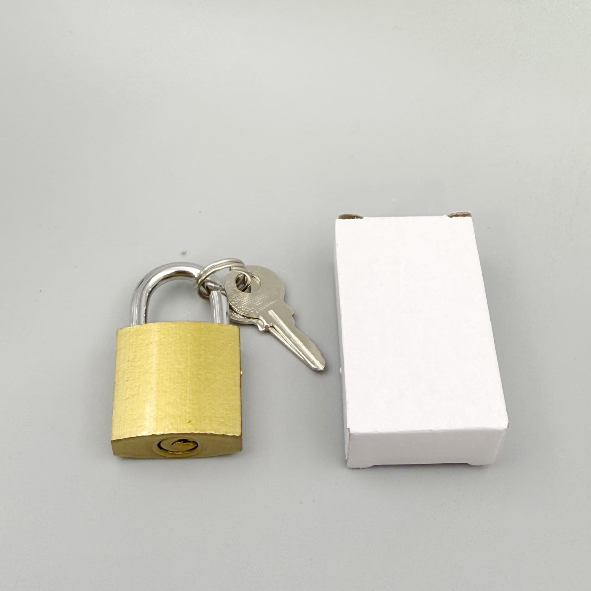 Imitation copper padlock, door lock, small lock, suitcase mailbox lock tool box lock, cross-border neutral glossy, wordless lock 3