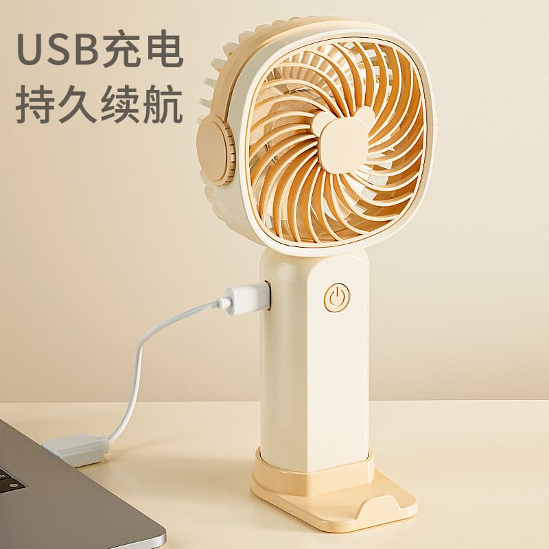 (Cross-border trading), (Wholesale), handheld small universal table air fan, new collection, Birthday gift 3