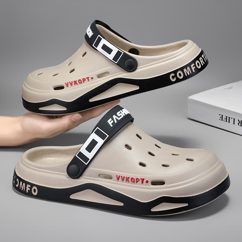Summer breathable sandals, slippers, beach footwear, soft sole 4