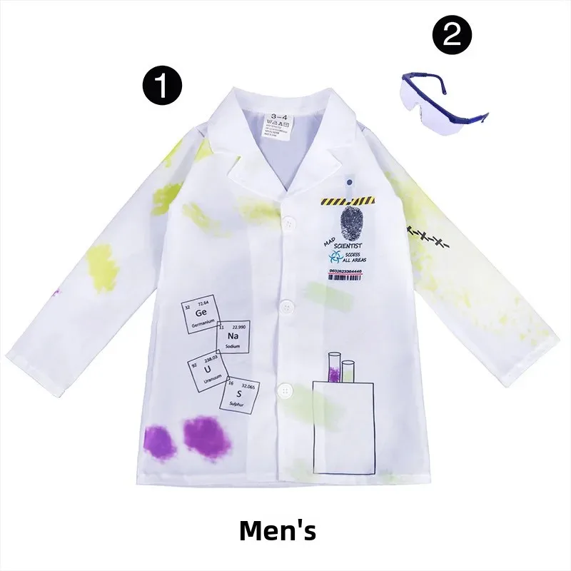Children's suit for early age, halloween, science, cosplay 2