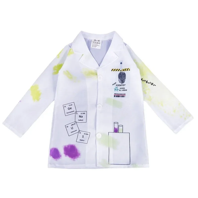 Children's suit for early age, halloween, science, cosplay 5