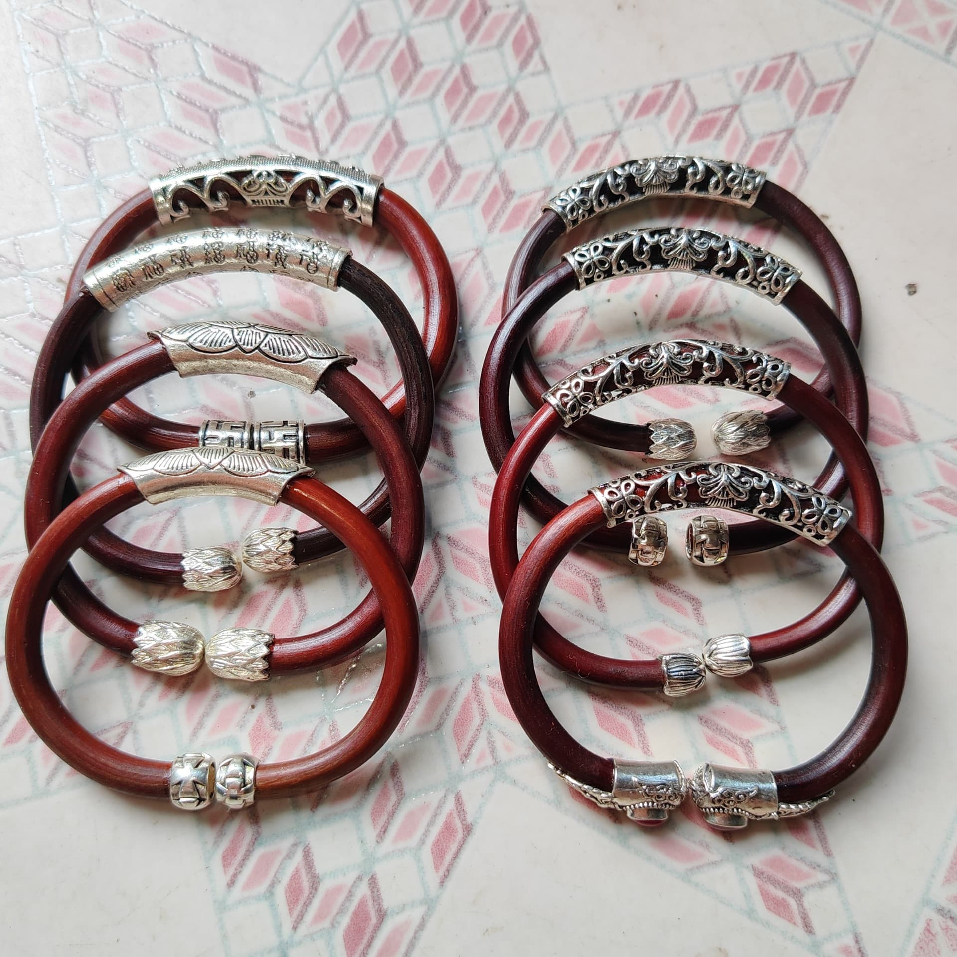 Tibet authentic natural wild chicken blood vine bracelet, currency special price manufacturer wholesale volume first-hand goods source 4