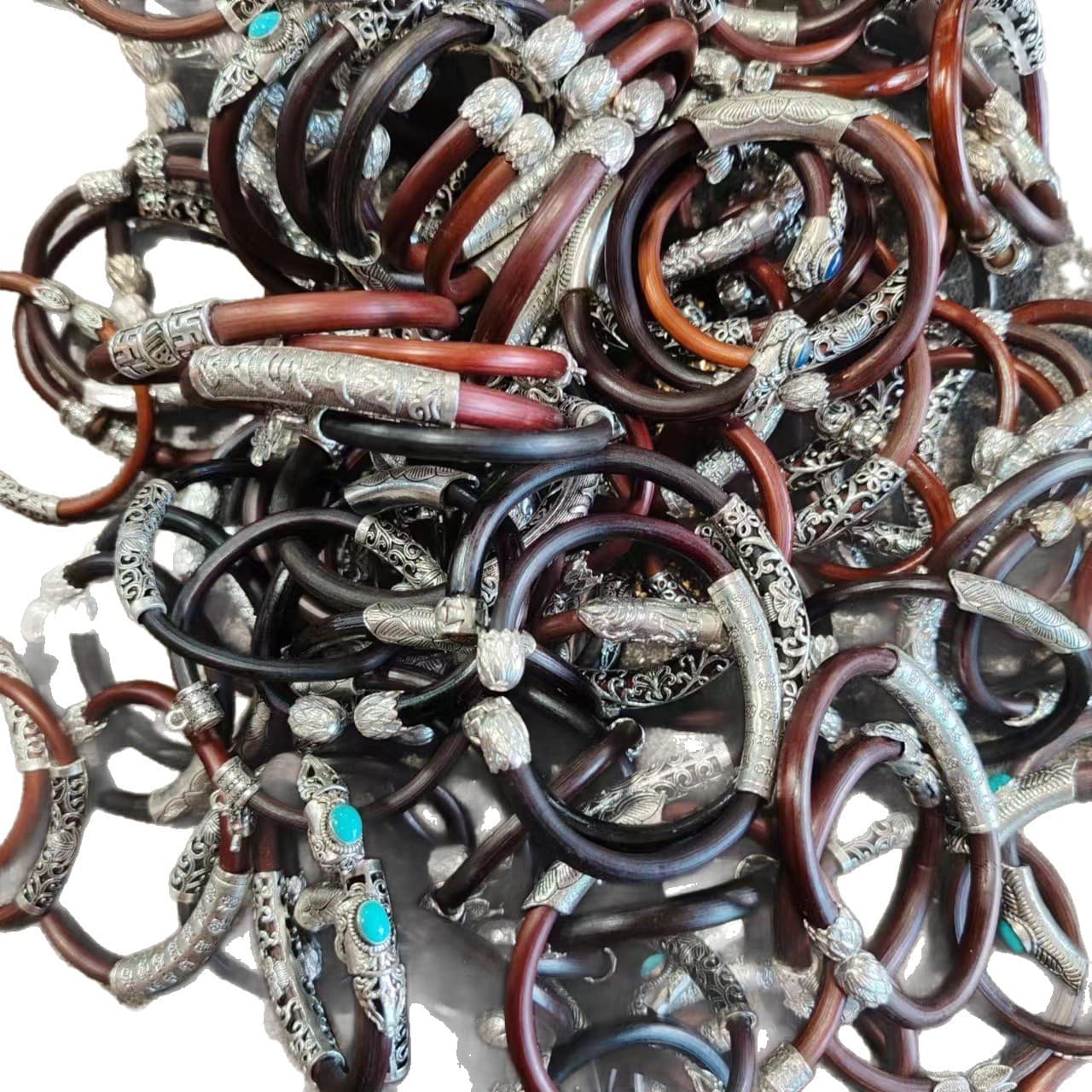 Tibet authentic natural wild chicken blood vine bracelet, currency special price manufacturer wholesale volume first-hand goods source 5