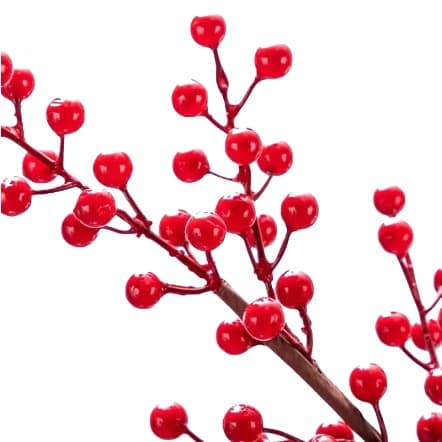 Red Fruit Fortune Fruit Home Decoration Branches Simulation of Winter Green Fruit Christmas Fruit Festival Decoration of New Year Flower Simulation Red Fruit 5