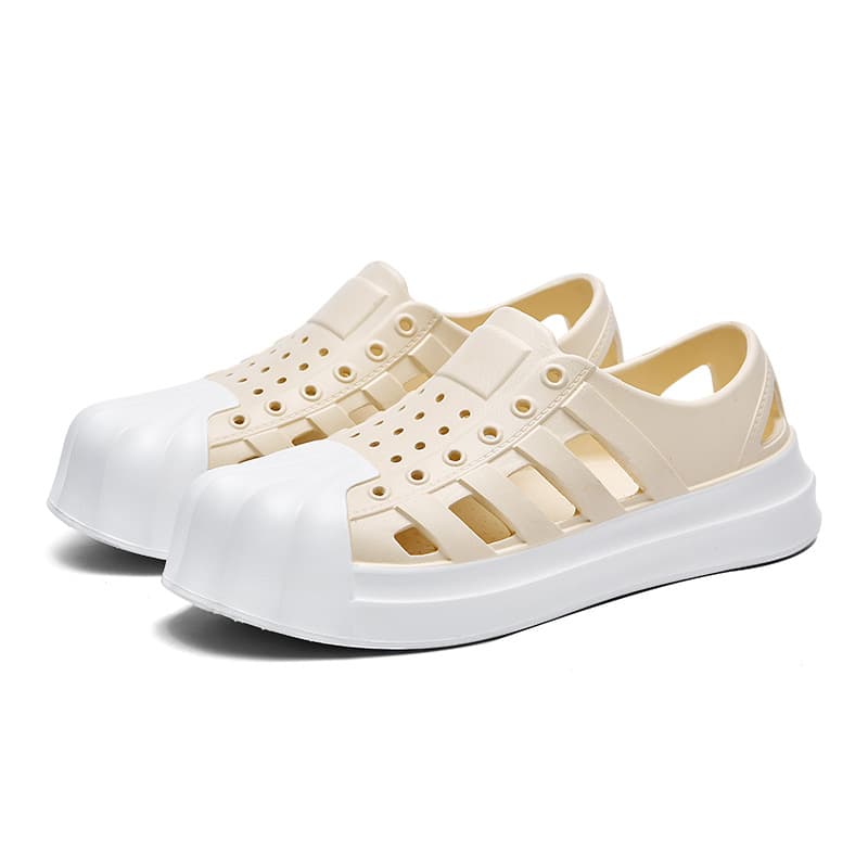 Shell toe Crocs 2024 new men and women wading non-slip waterproof Baotou couple's river beach shoes wholesale 5