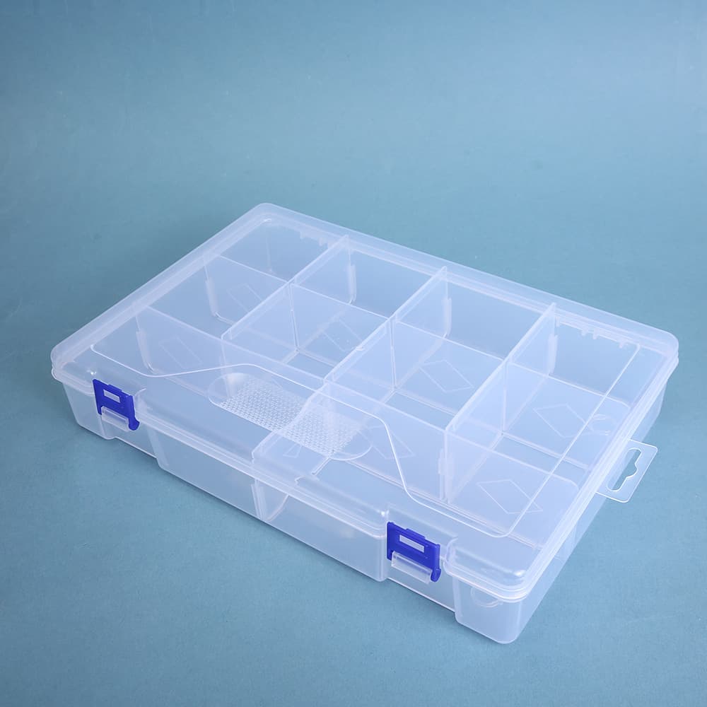 Plastic transparent detachable electronic storage system, accessories, 24 cells 4