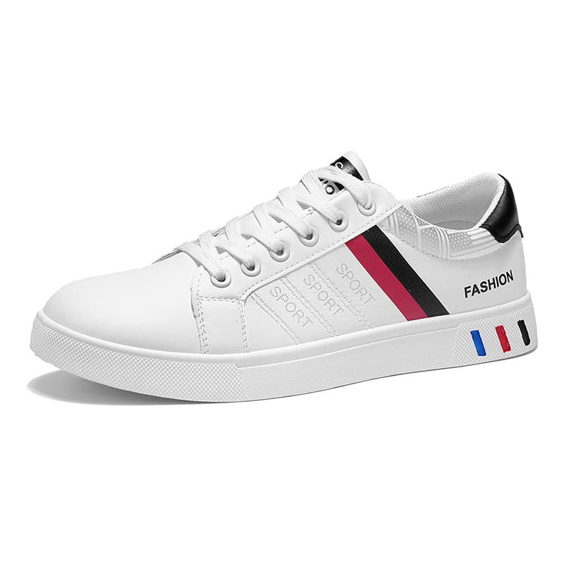 (Cross-border trading), men's trend casual footwear for leisure, breathable low extra large white sneakers, trend of season, plus size 5