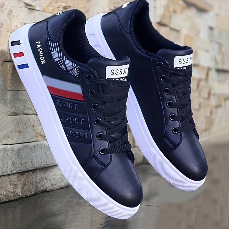 (Cross-border trading), men's trend casual footwear for leisure, breathable low extra large white sneakers, trend of season, plus size