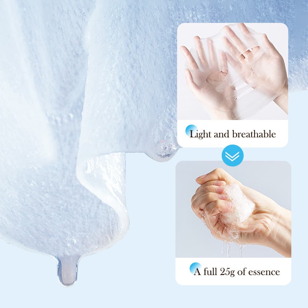 (Cross-border trading), cartoon moisturizing face mask with hyaluronic acid, English 3