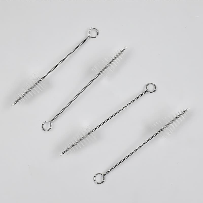 (Wholesale), hygienic cream nylon brush stainless steel, material 3