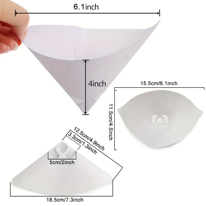 Funnel, paint, disposable nylon filter 3