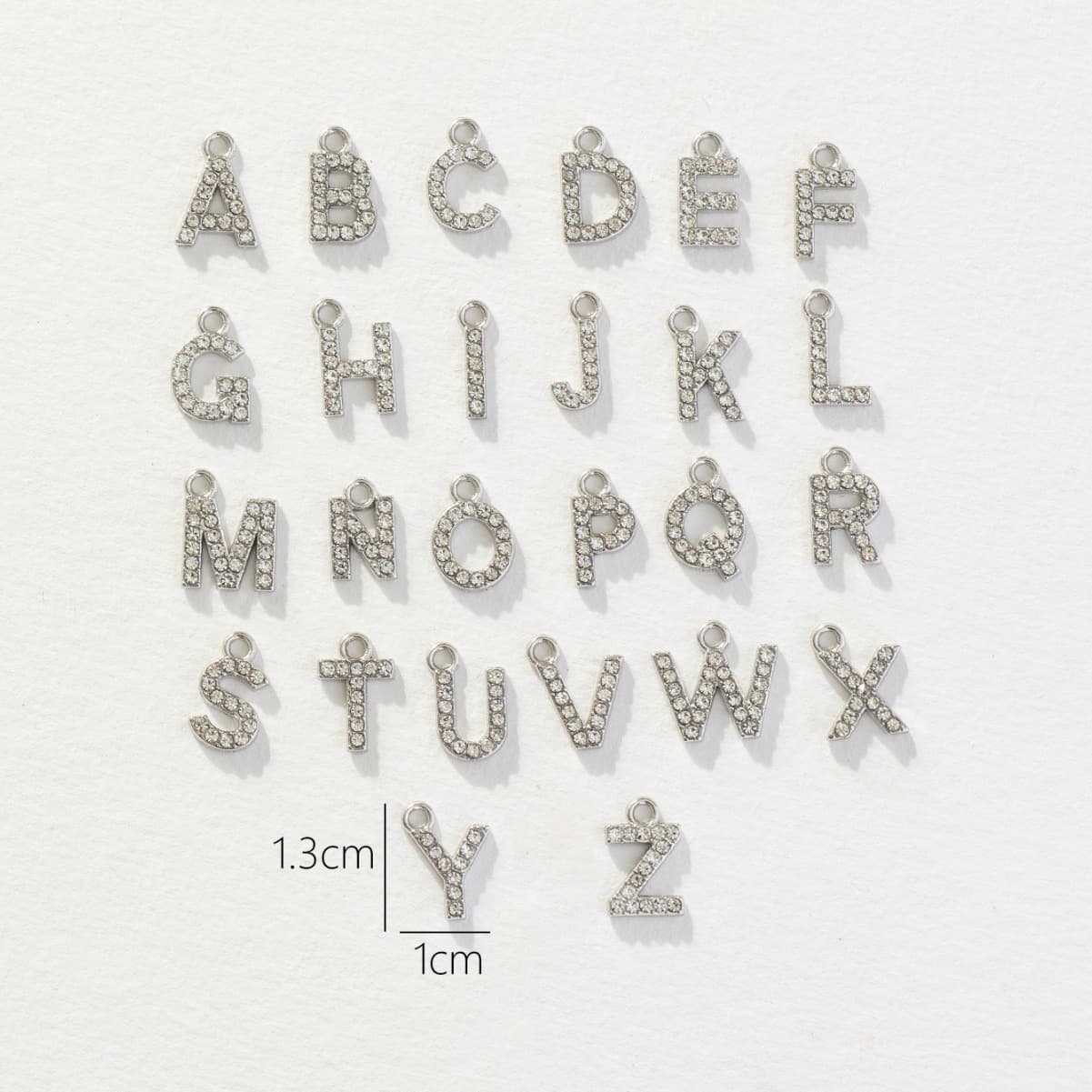 Accessory, fashionable accessories, pendant with letters, necklace, keychain, simple and elegant design 2