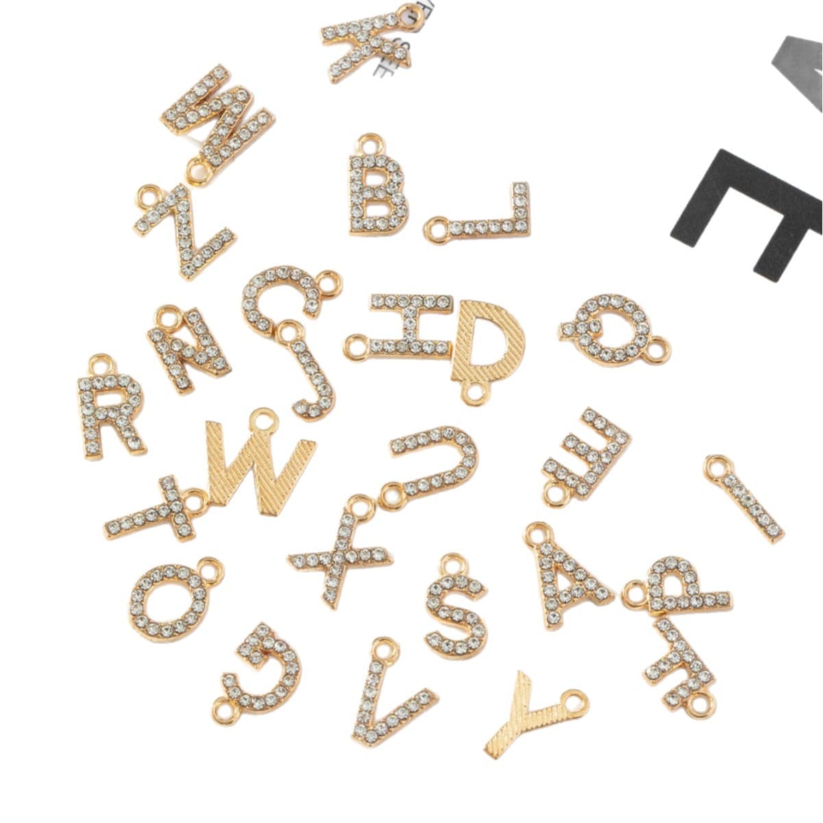 Accessory, fashionable accessories, pendant with letters, necklace, keychain, simple and elegant design 5