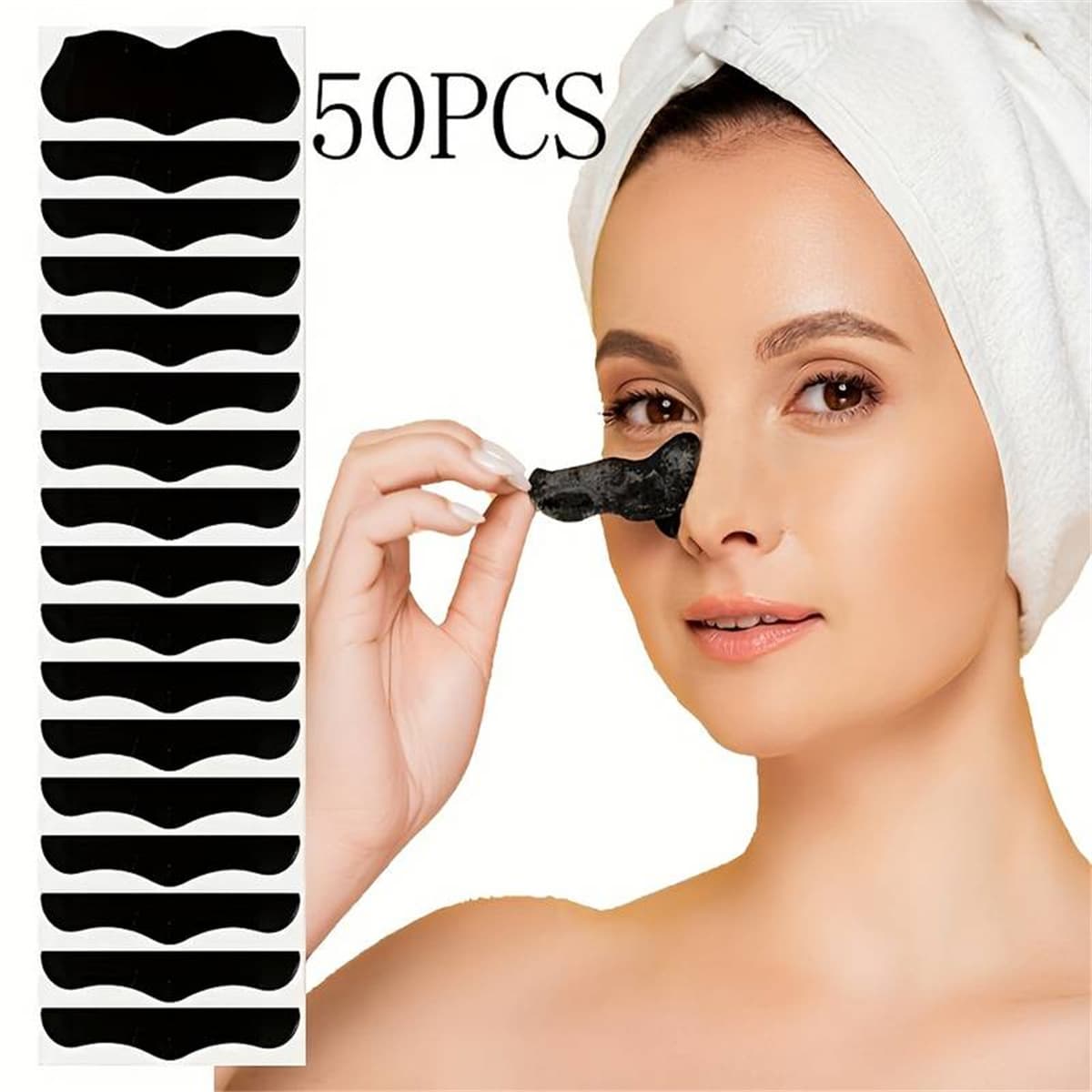 Cross -border blackhead pungent film sticker Blackhead Mask 5PCS 10PCS 15PCS 20PC 3