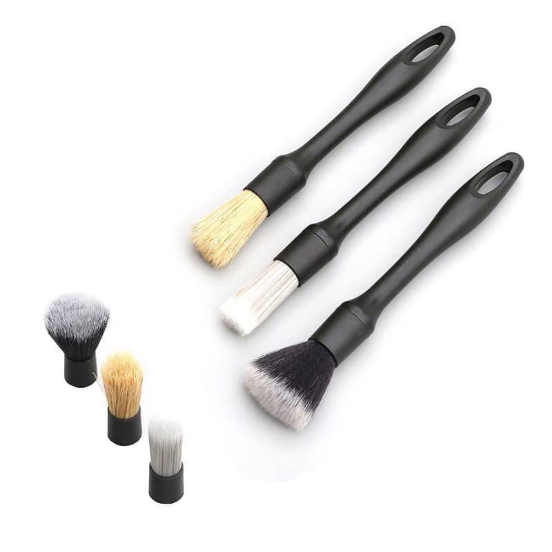 Brush, tools set, tires, 3 pieces 3