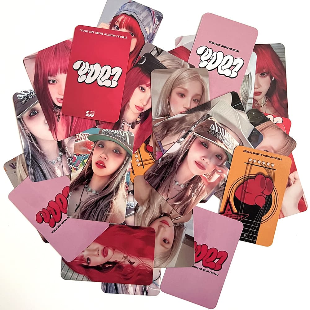 Song Yuqi yuqi 1st mini album yuq1 album surrounding small card K4 special card EVENT 2