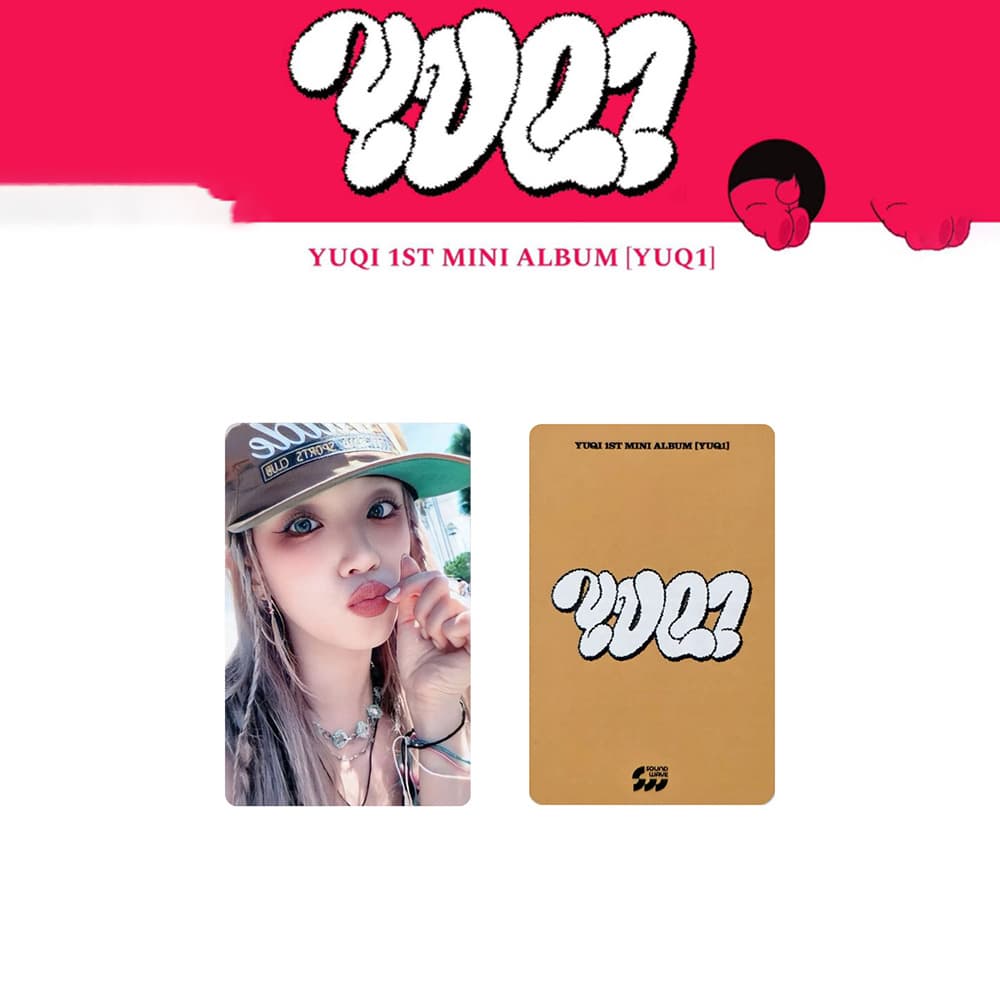 Song Yuqi yuqi 1st mini album yuq1 album surrounding small card K4 special card EVENT 5