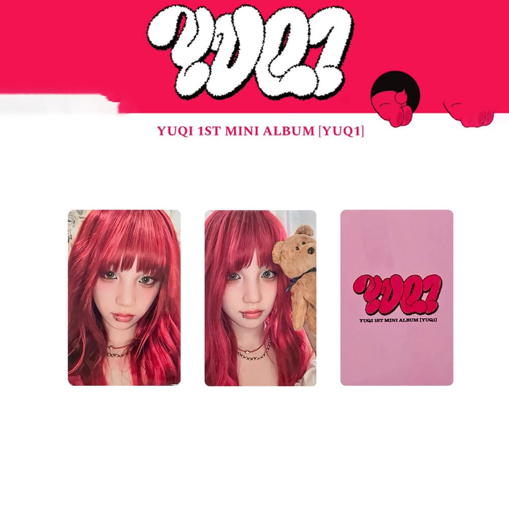 Song Yuqi yuqi 1st mini album yuq1 album surrounding small card K4 special card EVENT 9