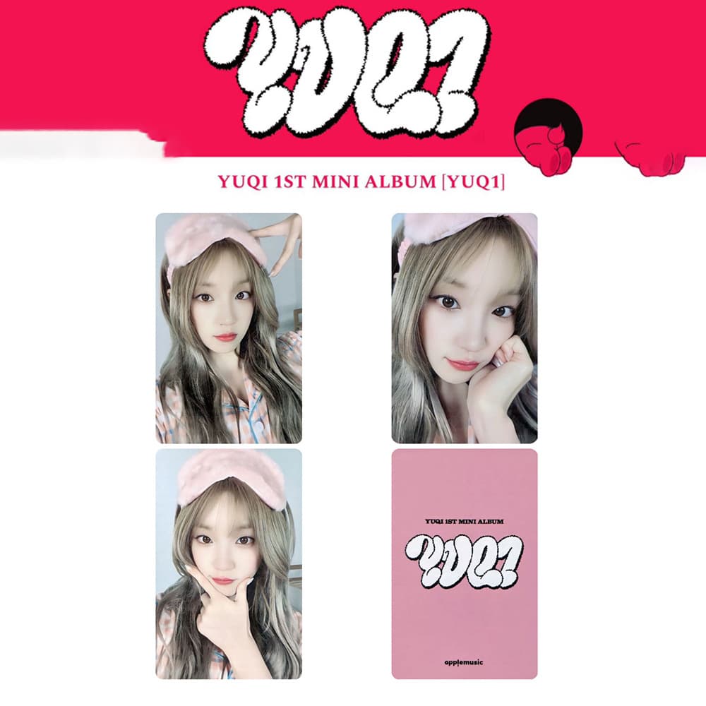 Song Yuqi yuqi 1st mini album yuq1 album surrounding small card K4 special card EVENT 10