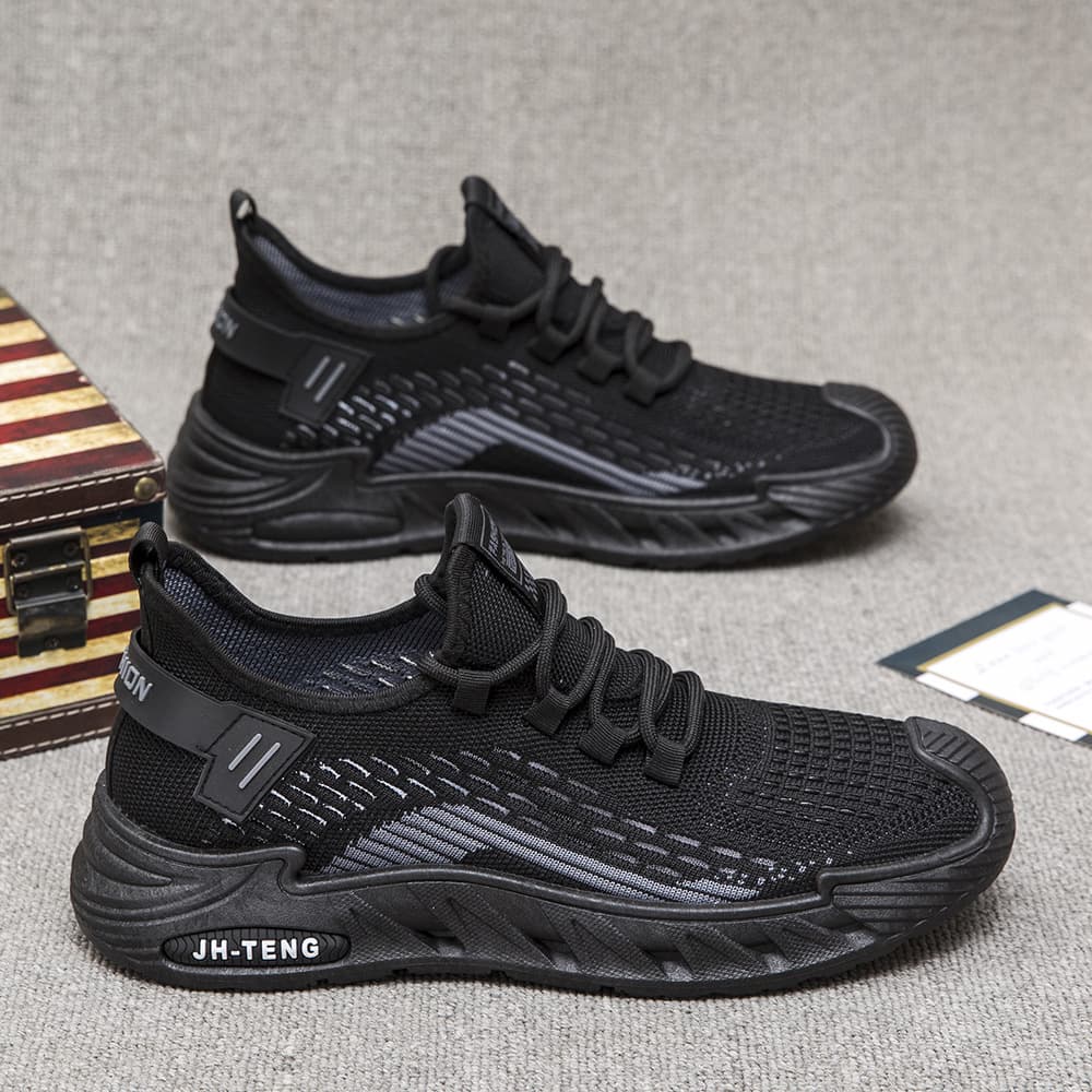 Men's shoes summer and autumn mesh sports shoes men's new breathable non-stinky feet sports shoes casual shoes outdoor shoes cross-border 3