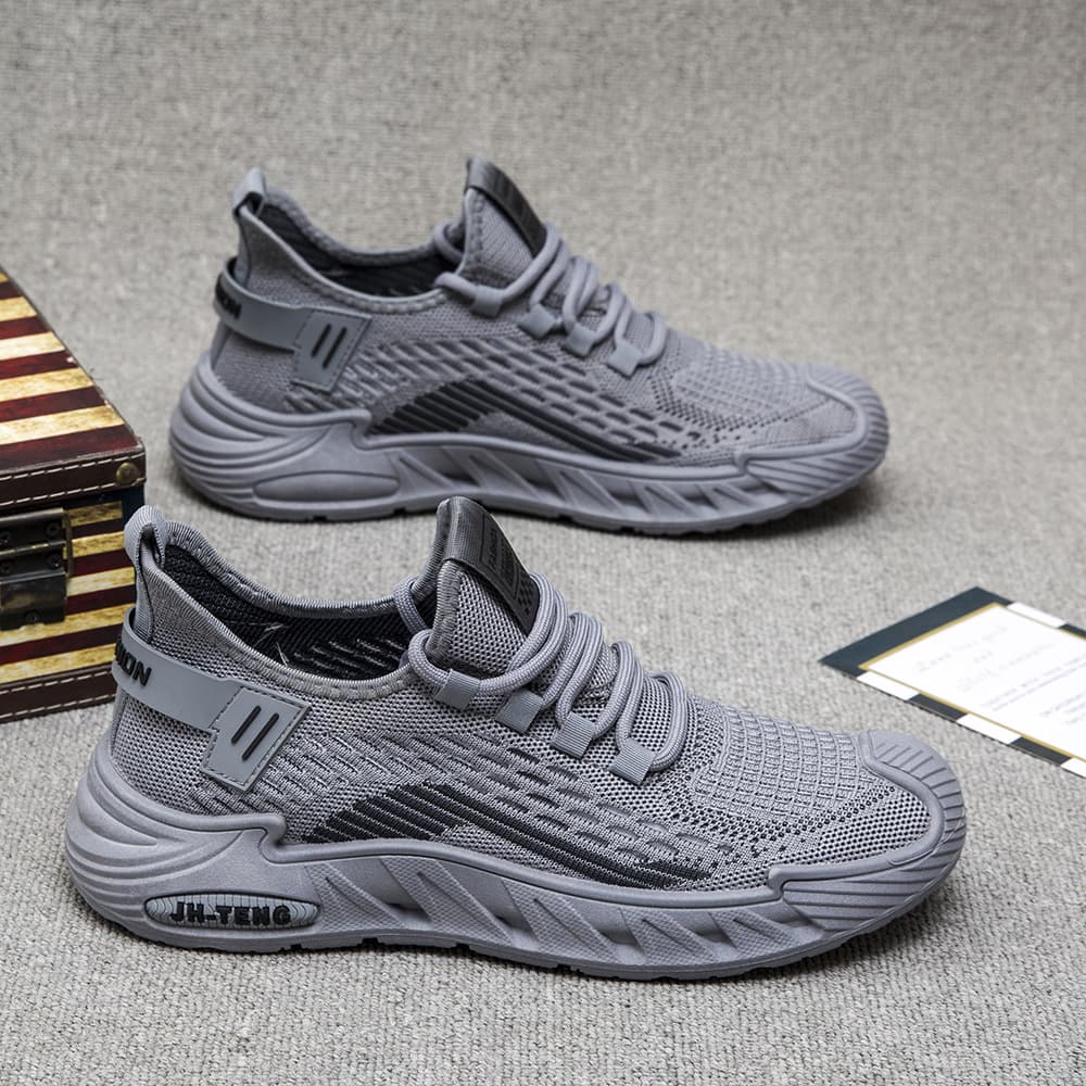 Men's shoes summer and autumn mesh sports shoes men's new breathable non-stinky feet sports shoes casual shoes outdoor shoes cross-border