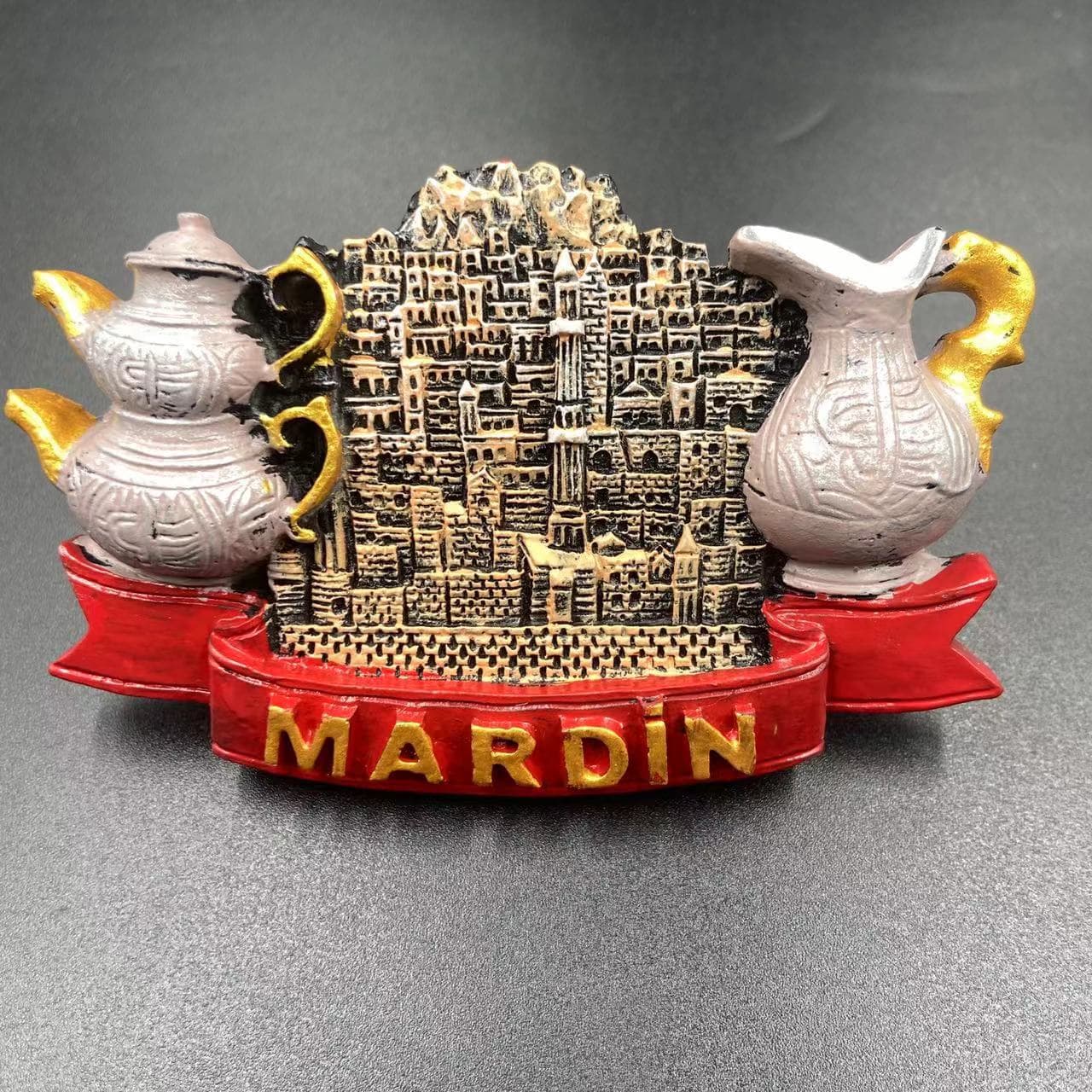 Travel commemorative landscape architectural humanities decoration craftsmanship magnetic stickers in the world 3