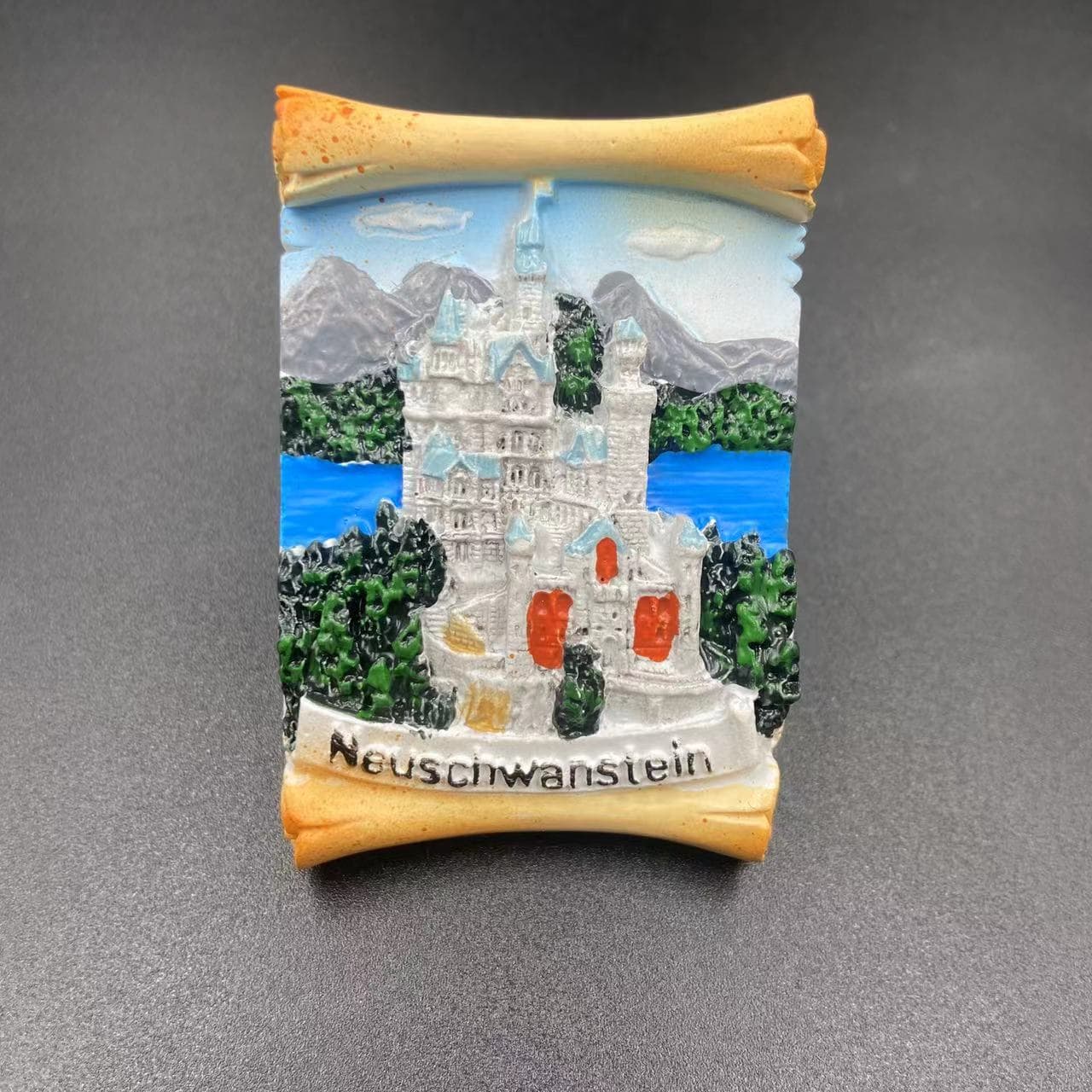 Travel commemorative landscape architectural humanities decoration craftsmanship magnetic stickers in the world 5