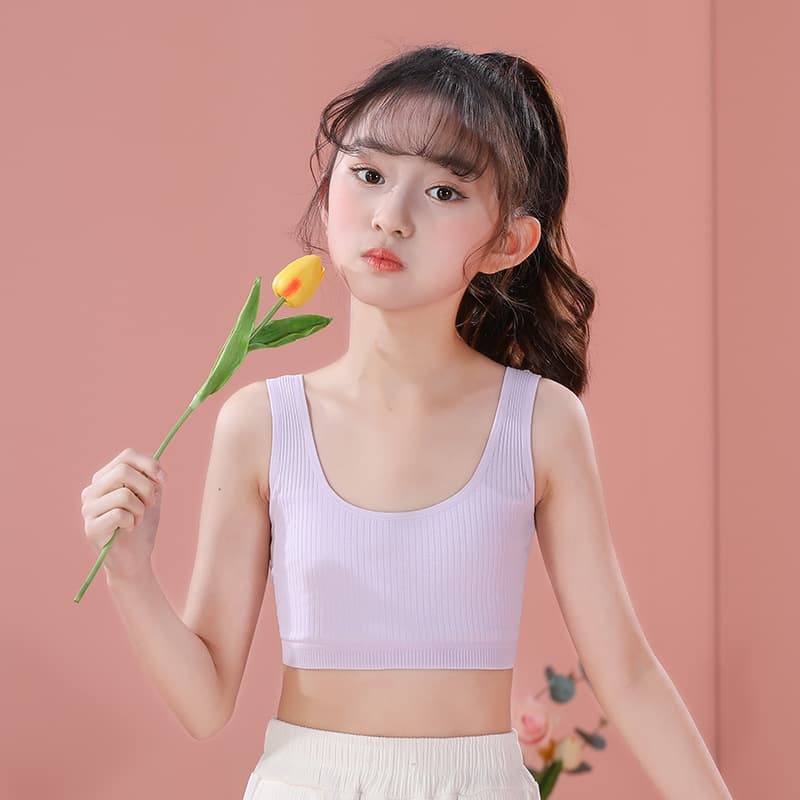 Underwear for students, bra top, shockproof teen girl bra, for teenagers 3