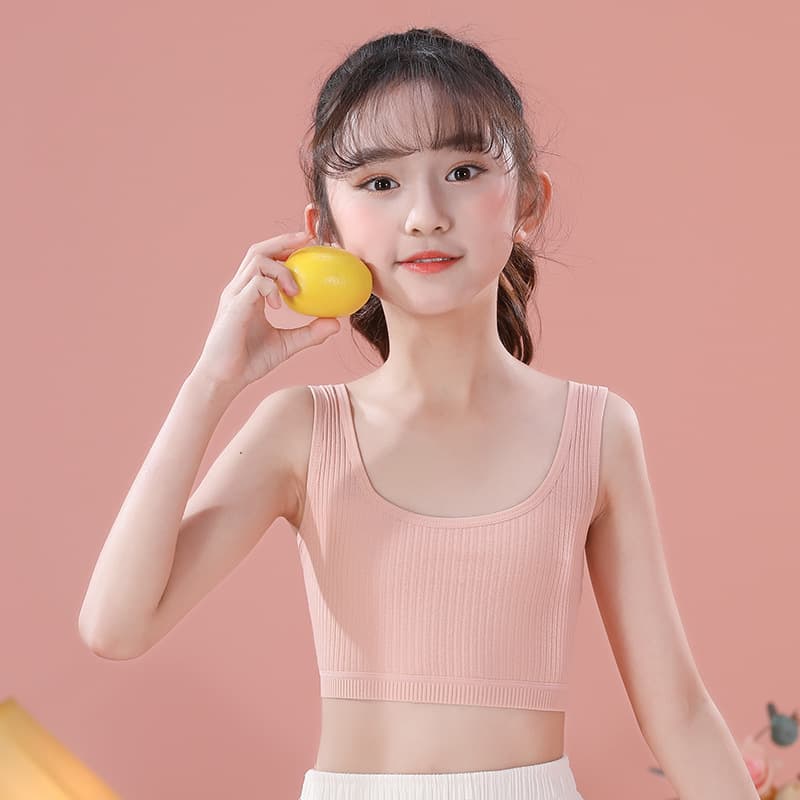 Underwear for students, bra top, shockproof teen girl bra, for teenagers 4