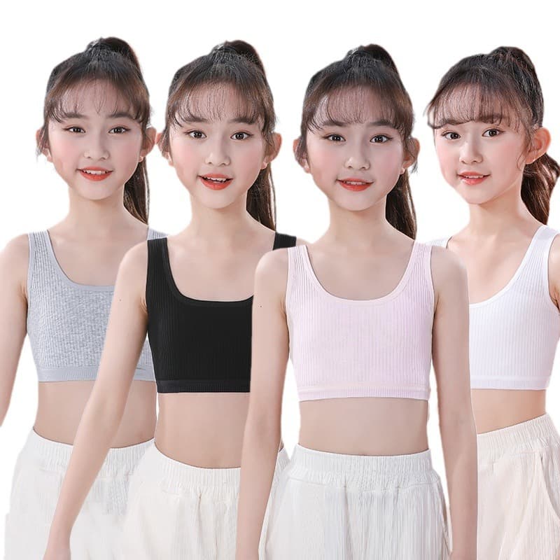 Underwear for students, bra top, shockproof teen girl bra, for teenagers 5