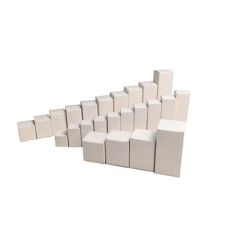 Square white rectangular small universal electronic box, (Physicals), custom-made 5
