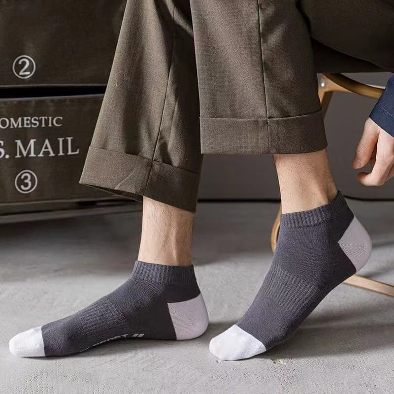 Summer thin low invisible men's knee socks low-cut, absorbs sweat and smell 3