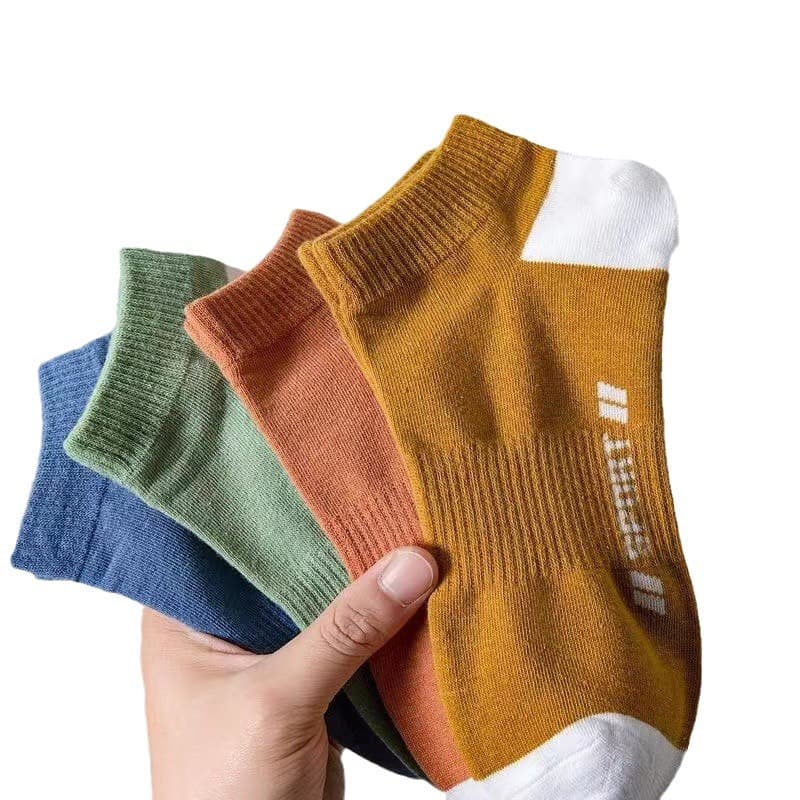 Summer thin low invisible men's knee socks low-cut, absorbs sweat and smell 5