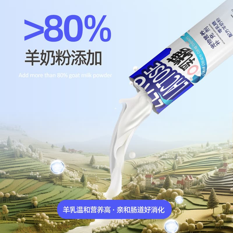 Pet milk powder new pet Kang 0 lactose formula sheep milk powder 5gx5 installed cats and dog milk powder supplement nutrition 2