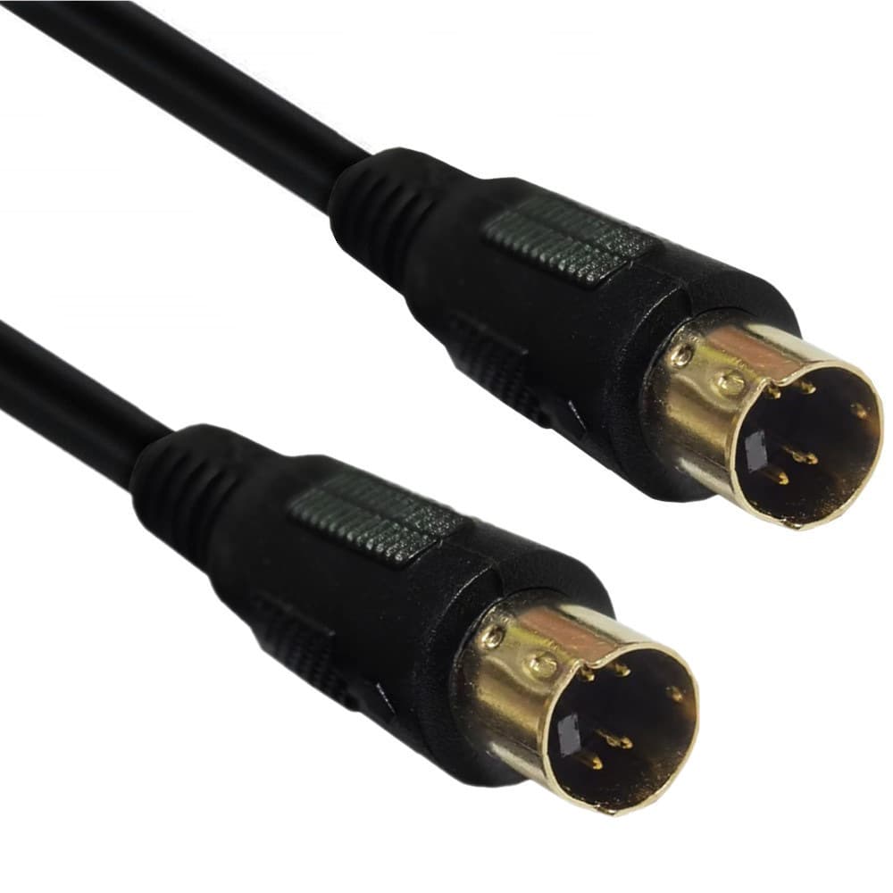 S-terminal line four-pin video cable TV AV connection S-video terminal line MD4P father-in-law connection 2