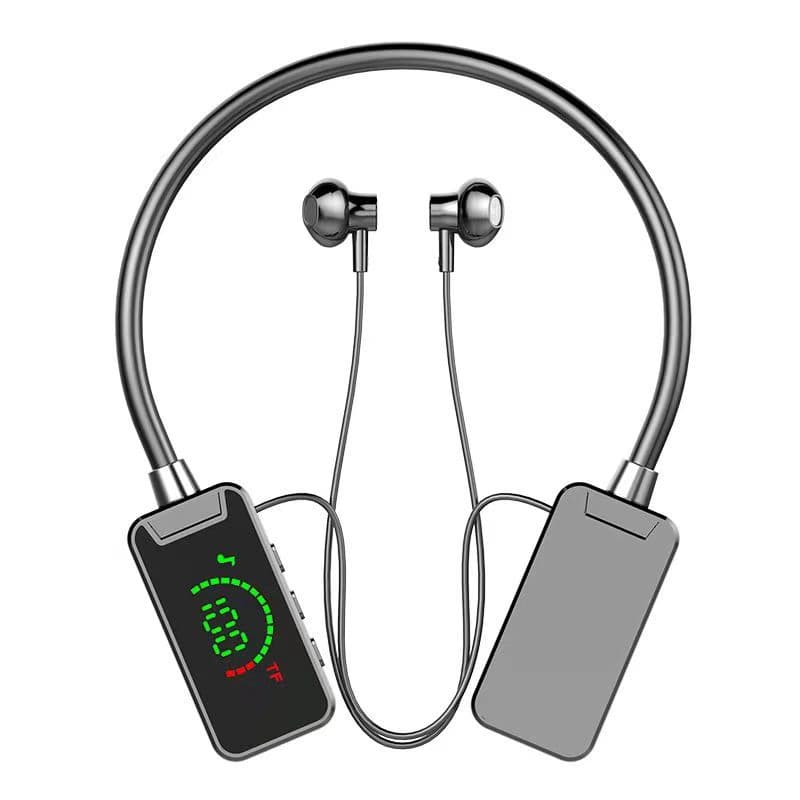 The new hanging neck Bluetooth headset sports K song super long standby large number revealed card cross -border e -commerce explosion 5