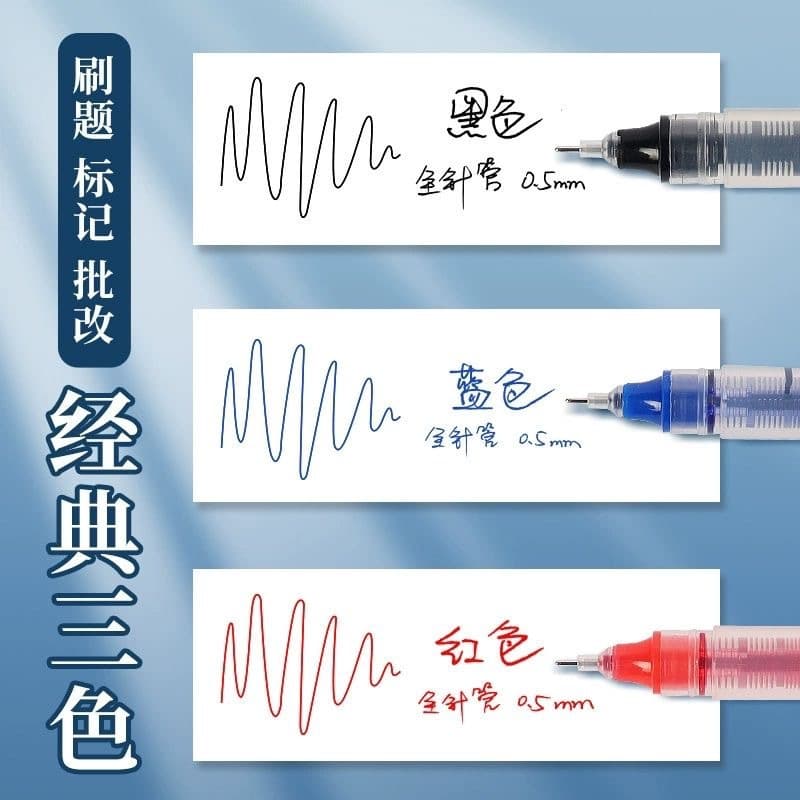Quick dry capacious rollerball rollerball pen for students 2