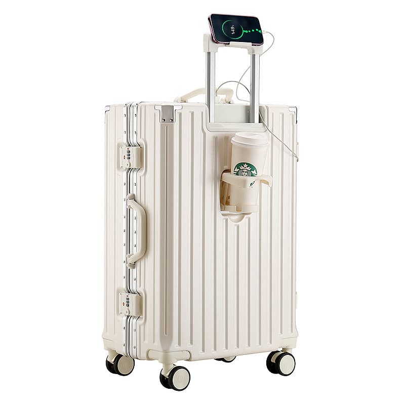 (Wholesale), capacious suitcase, glass holder for students 5