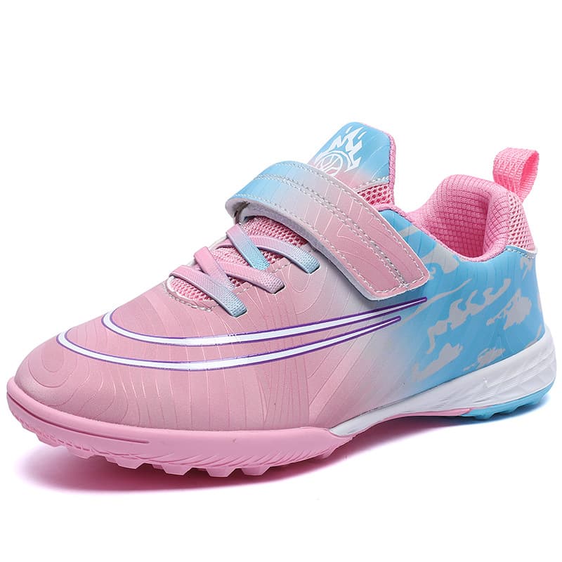 Children's low sports boots with velcro for students for men and women for training, with spikes, for teenagers 2