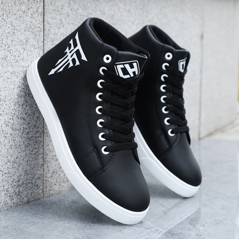 Men's non-slip small autumn white sneakers, suitable for spring and autumn, plus size 2